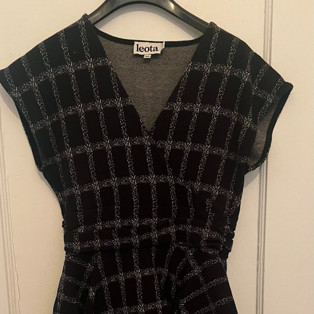 Leota women's peplum-waist dress